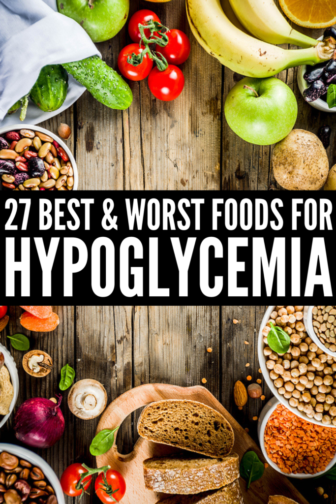 Hypoglycemia 101 | If you're new to the world of hypoglycemia, this post is a great starting place. You'll learn the signs and symptoms, the difference between reactive or non-reactive hypoglycemia, and which foods you should eat and avoid to keep your blood sugar stable and to help manage symptoms. And if you're trying to create a meal plan to keep your symptoms in check, we've also included a list of hypoglycemia diet recipes for breakfast, lunch, dinner, and snacks!