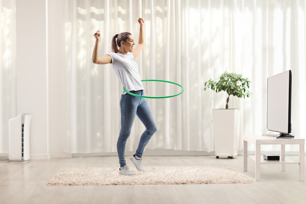 Get Fit At Home: 9 Hula Hoop Workouts for Weight Loss