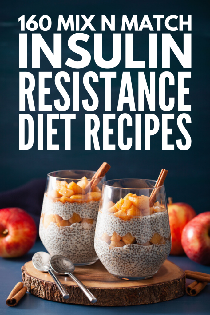 30-Day Insulin Resistance Diet Plan | If you're looking for food lists, recipes, and a menu plan to help you create meals for breakfast, lunch, dinner, dessert, and snacks that help with insulin resistance, we've curated 30 days of recipes to keep your insulin and blood sugar in check. We've included a range of recipes from different dietary needs, including low carb, keto, paleo, vegetarian, and vegan options. If you want to lose weight, these recipes are a great place to start!