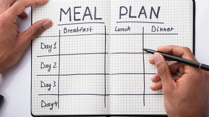 How to Meal Plan for Beginners | 11 time-saving tips to help you learn the art of meal planning on a budget! Whether you prefer to meal plan for the week or for a month at a time, need meal planning tips for one, for two, or for the whole family, want healthy clean eating ideas for weight loss, and/or want to learn freezer cooking, we’re sharing our best tips to teach you how to make a meal plan that will work for you and your goals! #mealplan #mealplanning #mealprep