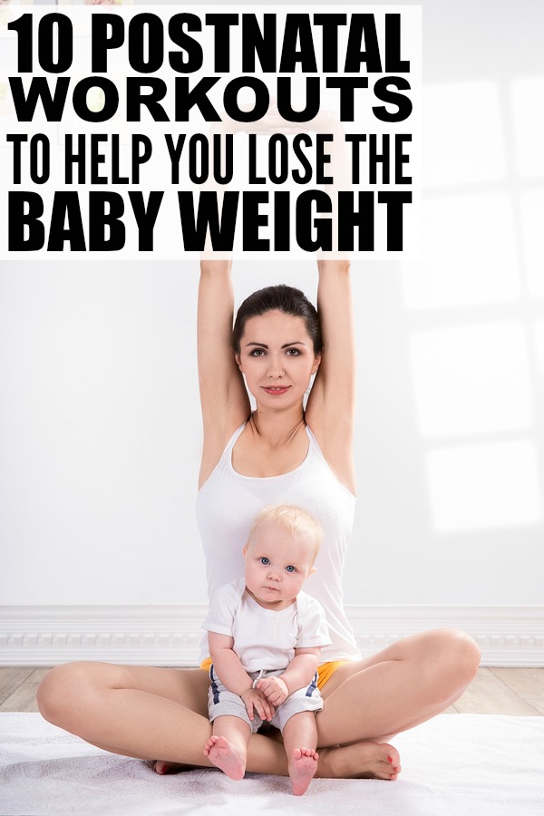 Trying to find the time to squeeze in some exercise after having a baby isn\'t easy, but thanks to this collection of postnatal workouts to teach you how to lose the baby weight, it\'s not impossible. You can do these at home workouts from the comfort of your living room while your little one is napping or spending time with grandma, and for those days when your bundle of joy won\'t allow you 5 minutes to yourself, there are some exercises you can do WITH him!