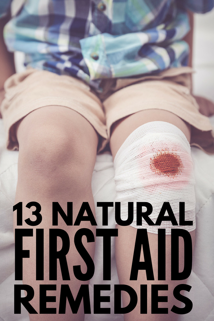 How to Make a Natural First Aid Kit | Want to create your very own DIY first aid kit for baby, school-aged kids, tweens, teens, and beyond but don’t know what products to include? Perfect for travel and home, this collection of 13 essential herbs, oils, creams, and remedies will teach you the art of emergency preparedness using natural ingredients! 